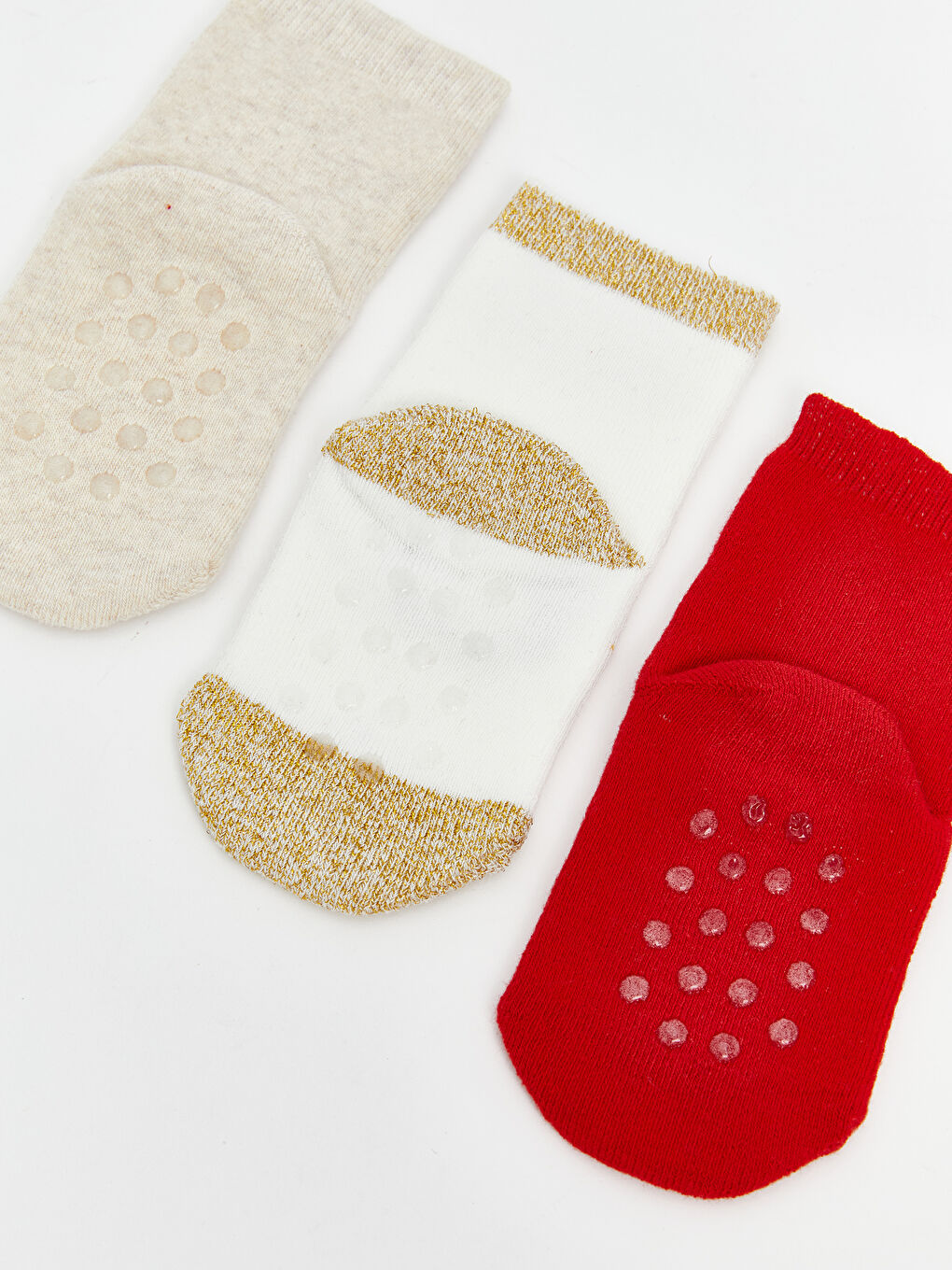 Christmas Themed Baby Girls' Ankle Socks 3-pack-4