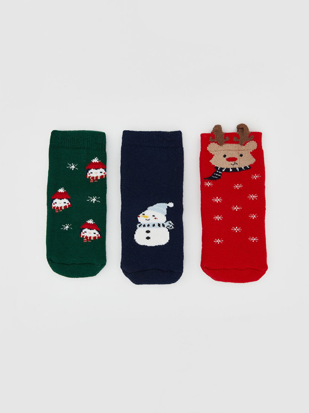 New Year Themed Baby Boys' Ankle Socks 3-packs