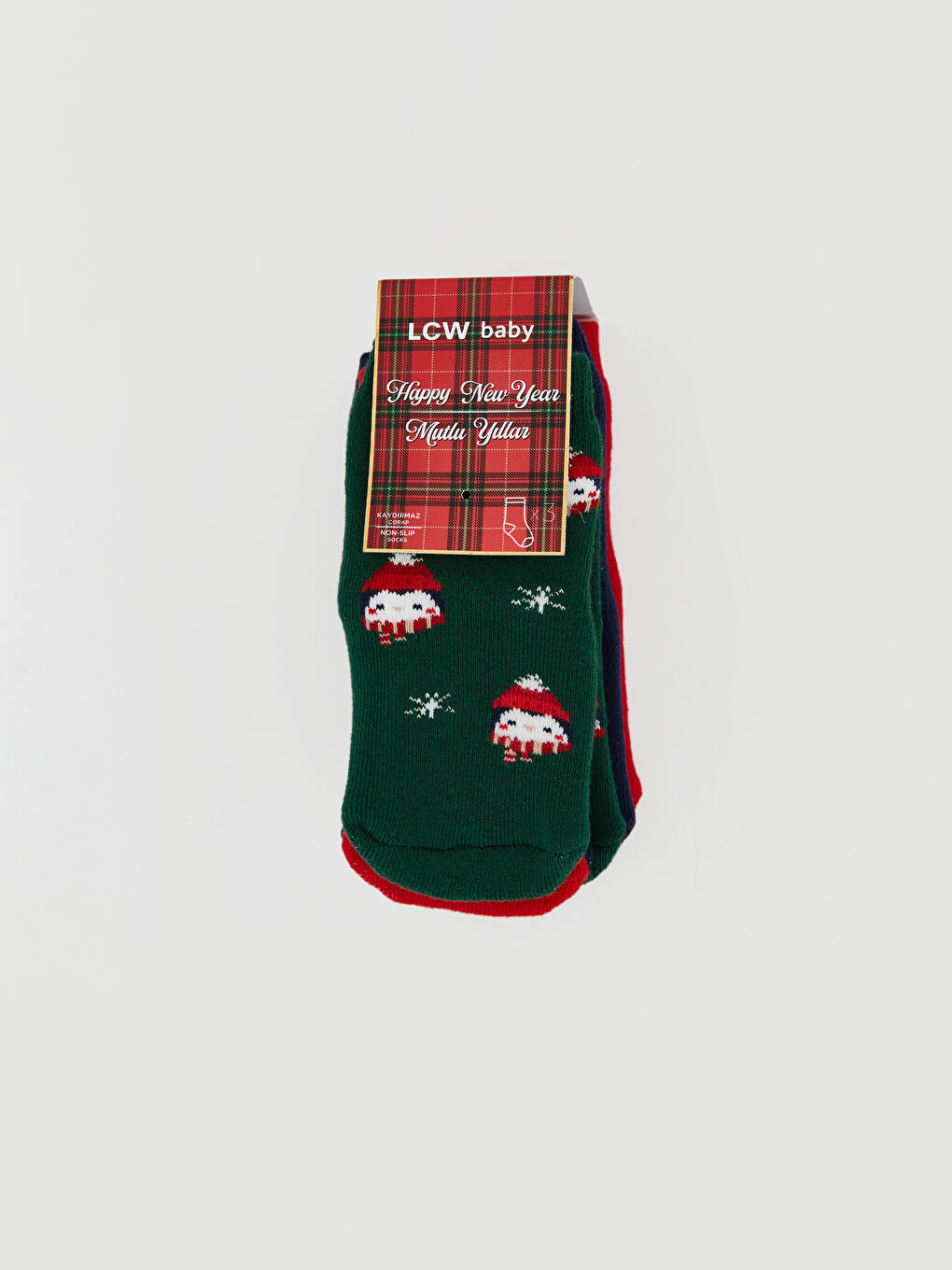 New Year Themed Baby Boys' Ankle Socks 3-packs-1