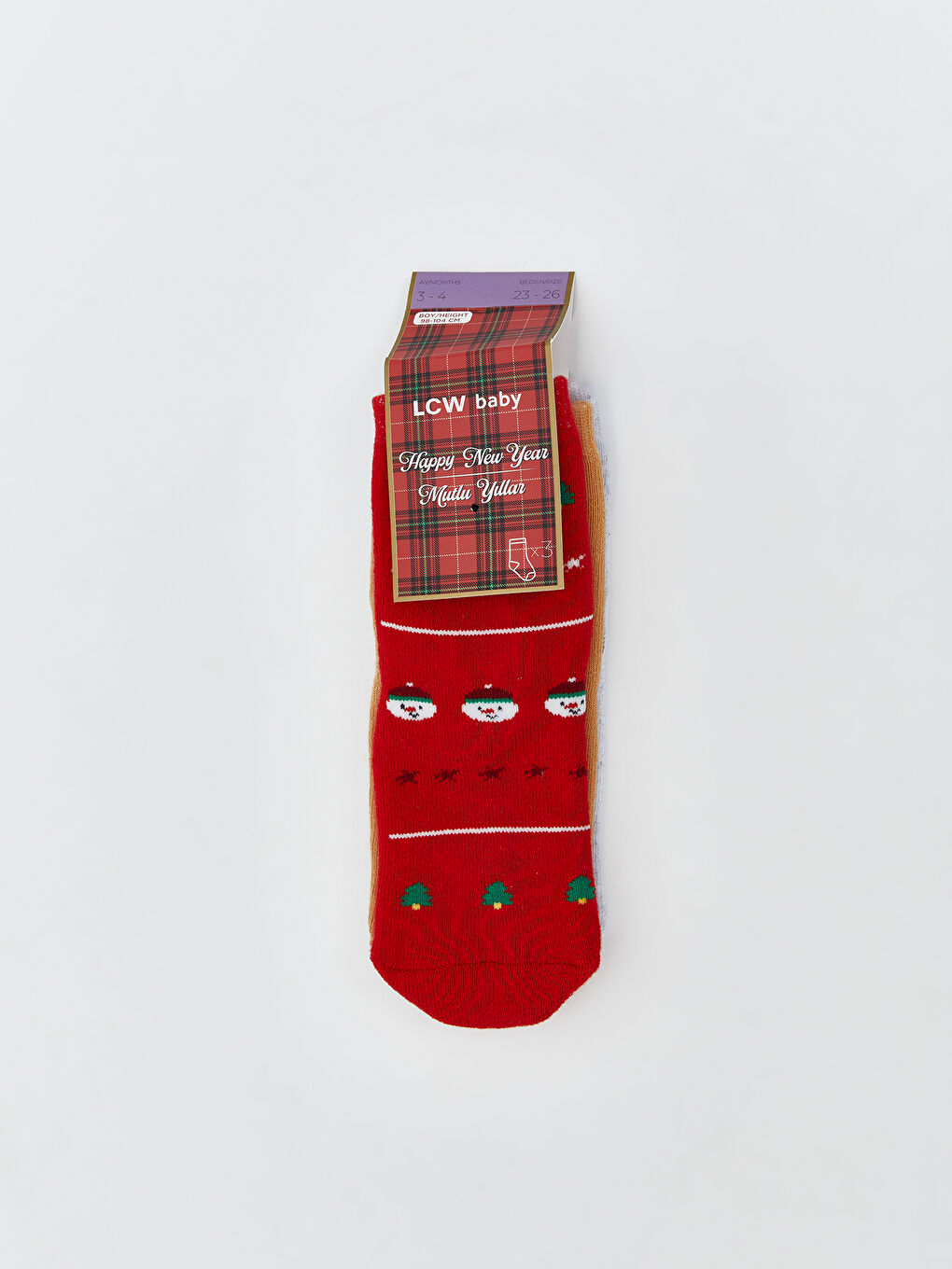 Christmas Themed Baby Boys' Ankle Socks 3-packs-2