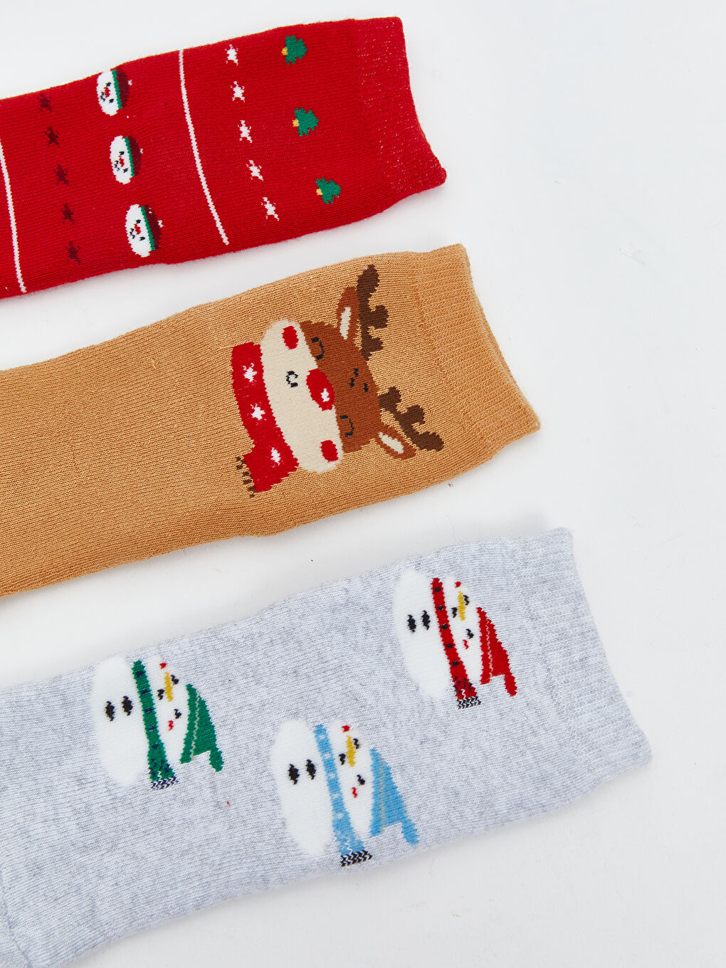 Christmas Themed Baby Boys' Ankle Socks 3-packs-3