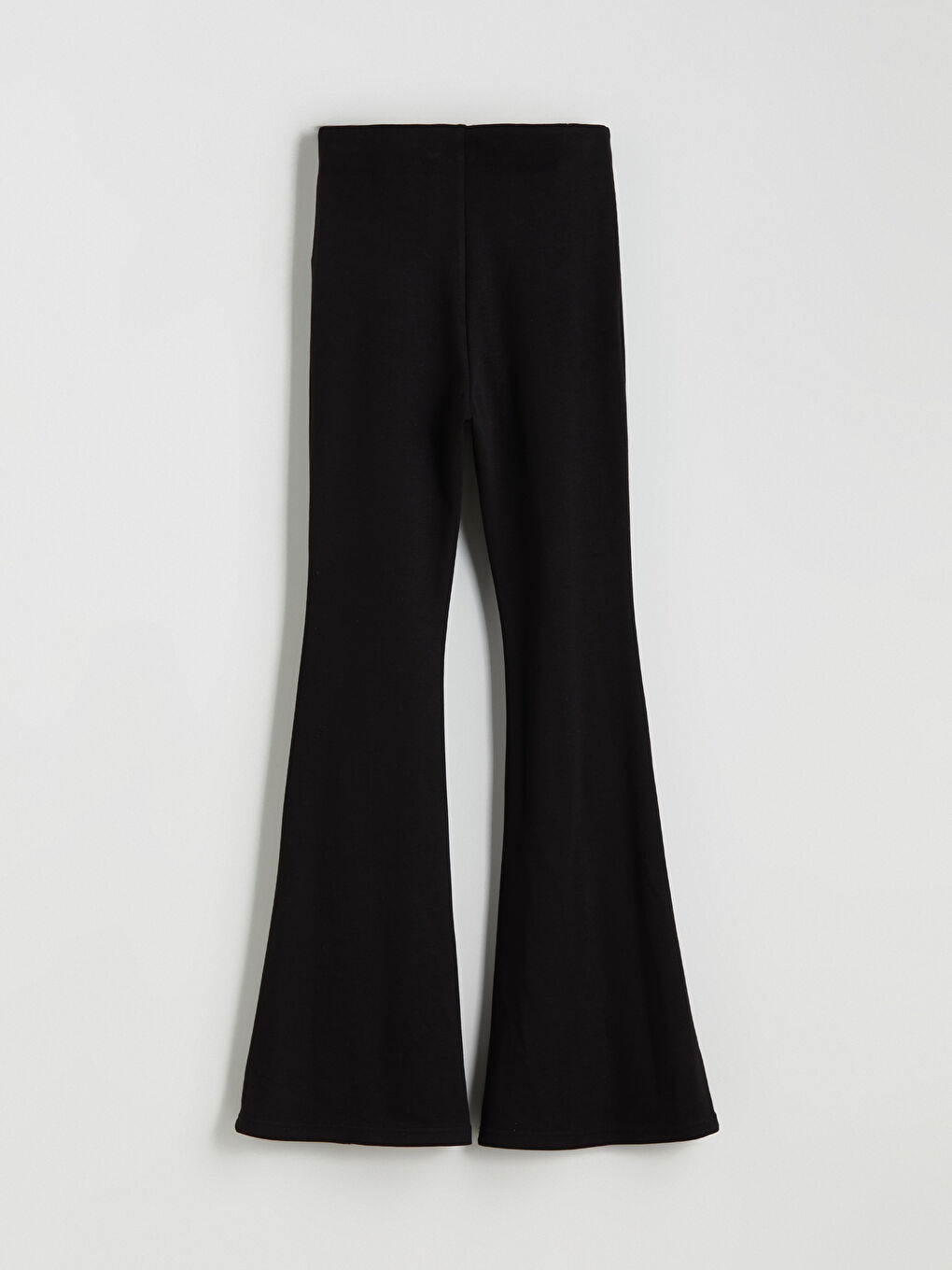Women's Trousers with Elastic Waist and Flared Leg-5