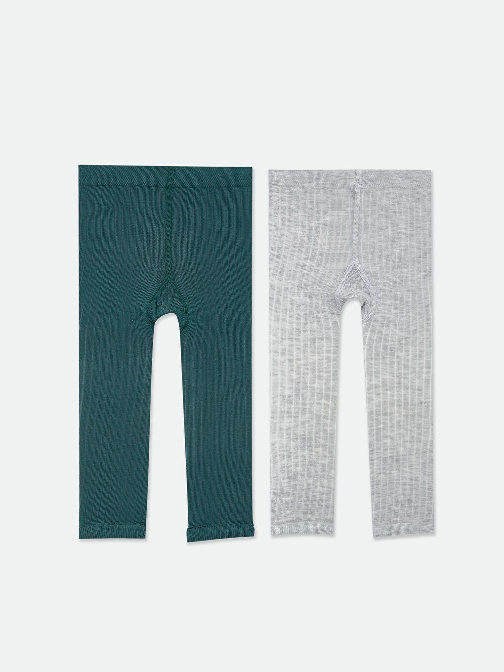 Yeşil Basic Erkek Bebek Külotlu Çorap 2'li