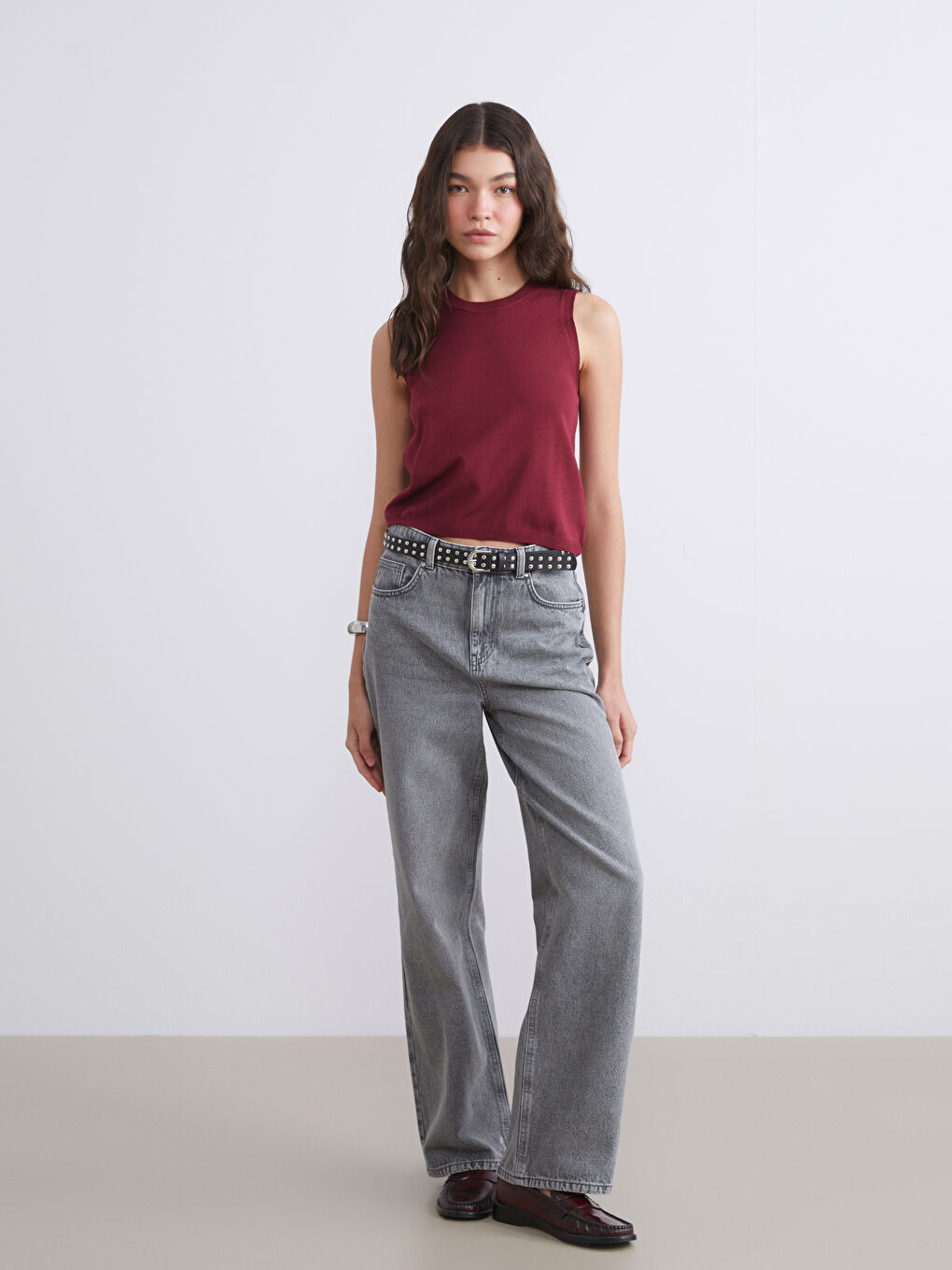 Женские джинсы прямого кроя