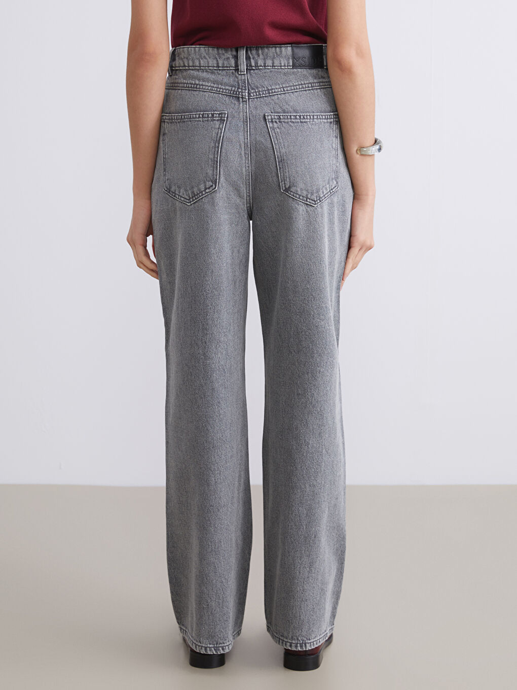 Женские джинсы прямого кроя-3