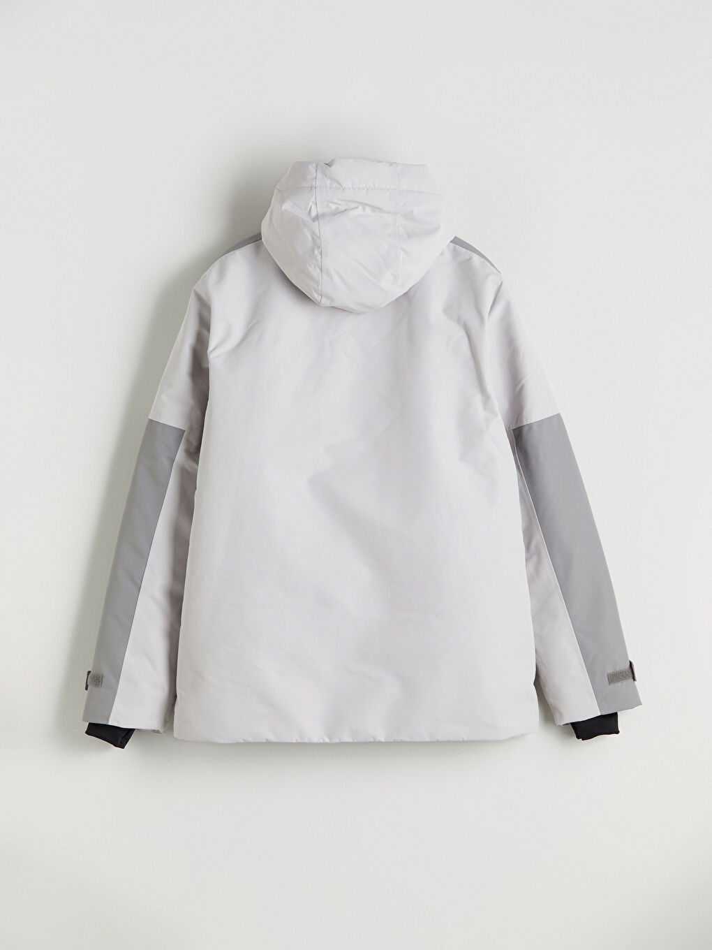 ерлерге арналған стандартты пішім капюшонды шаңғы күрткесі-6