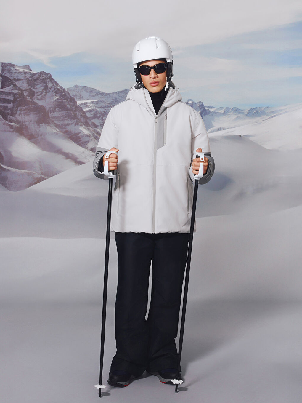 Geacă de schi cu glugă Regular Fit pentru Bărbați-2