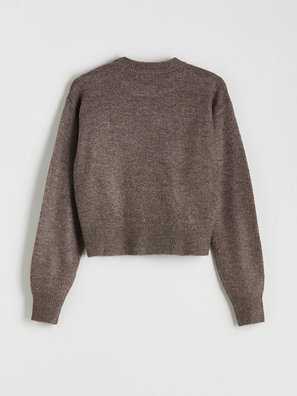 Crew Neck Women's Knitwear Sweater-5