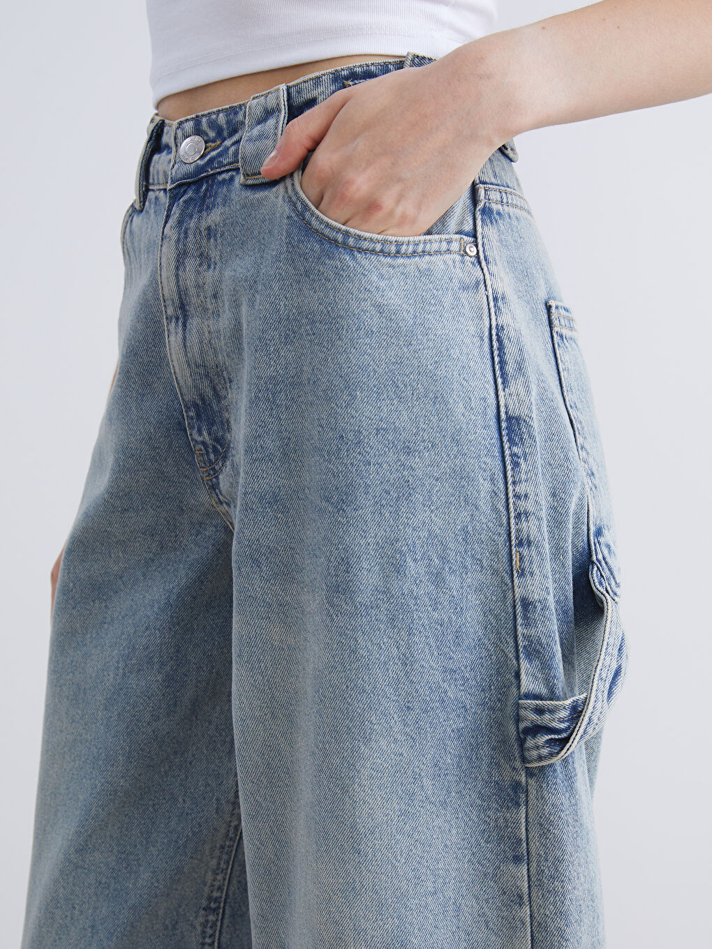 Baggy Fit Women's Jeans-3