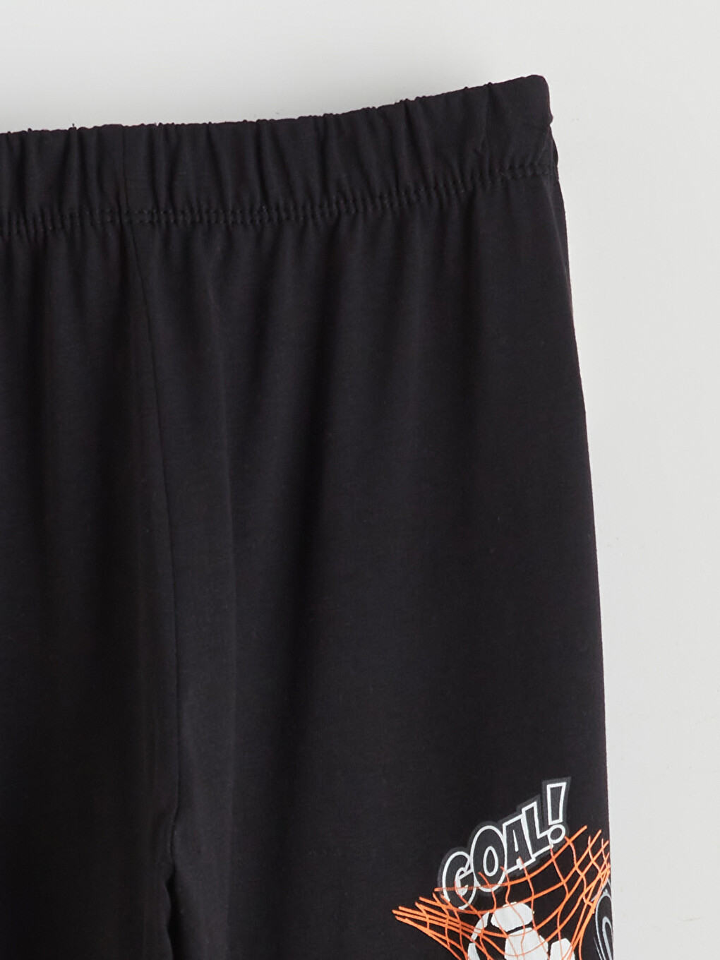 Siyah Baskılı Erkek Çocuk Pijama Alt-1