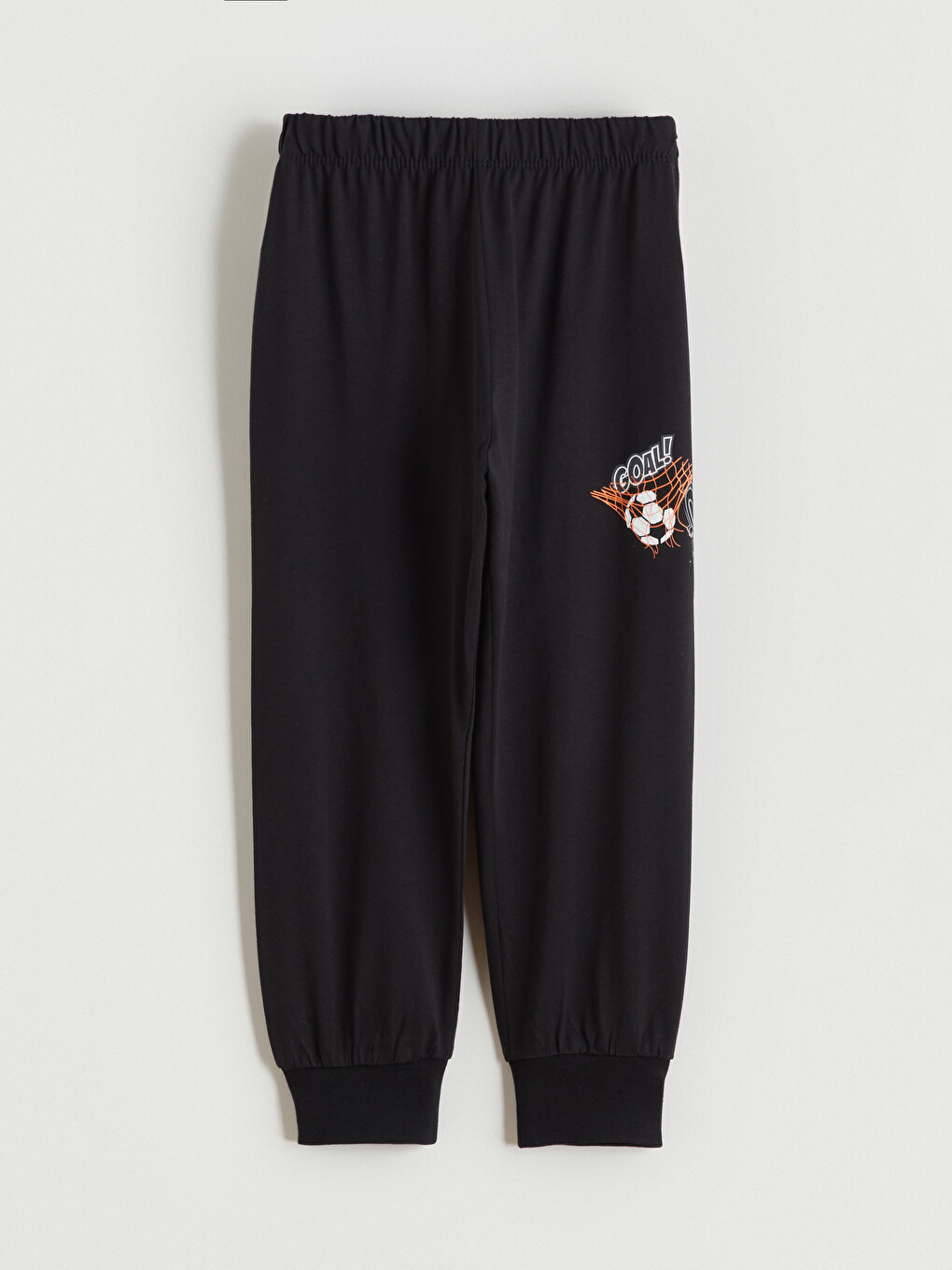 Siyah Baskılı Erkek Çocuk Pijama Alt