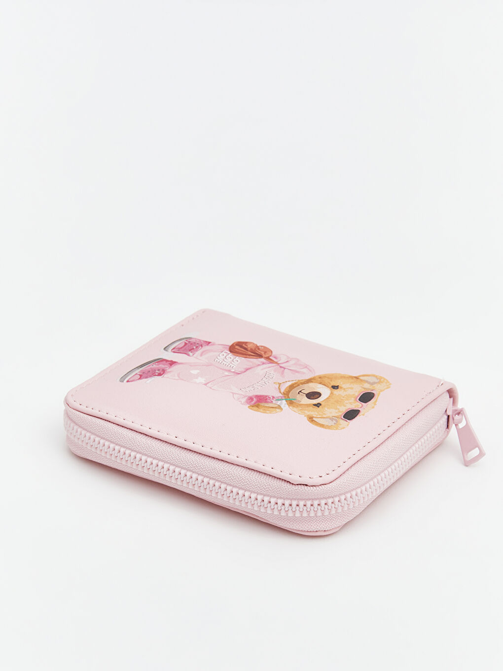 محفظة وردي فتاة-1