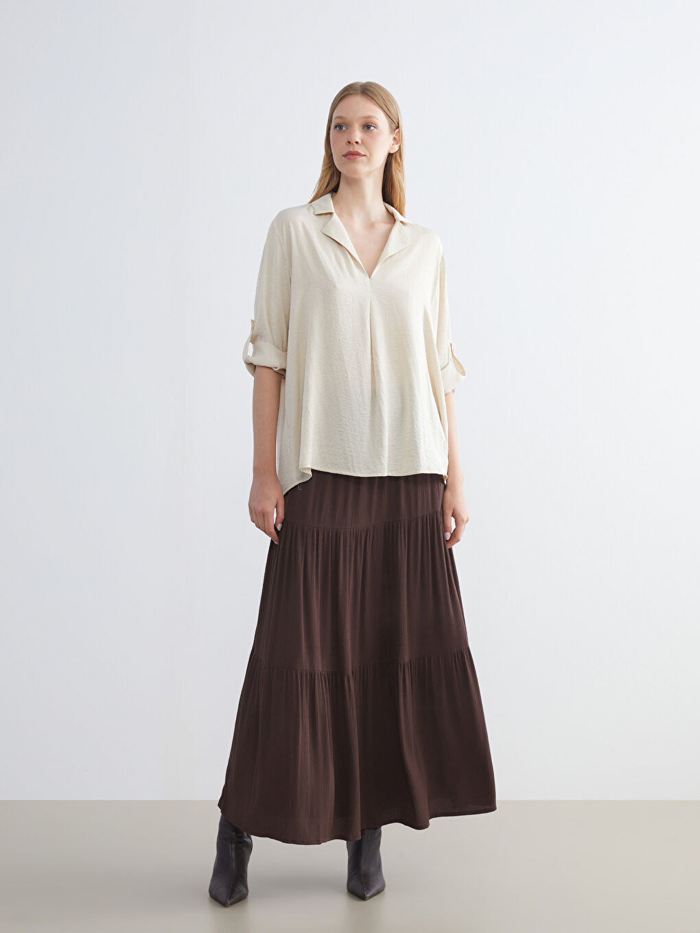 Woman BEIGE Blouse