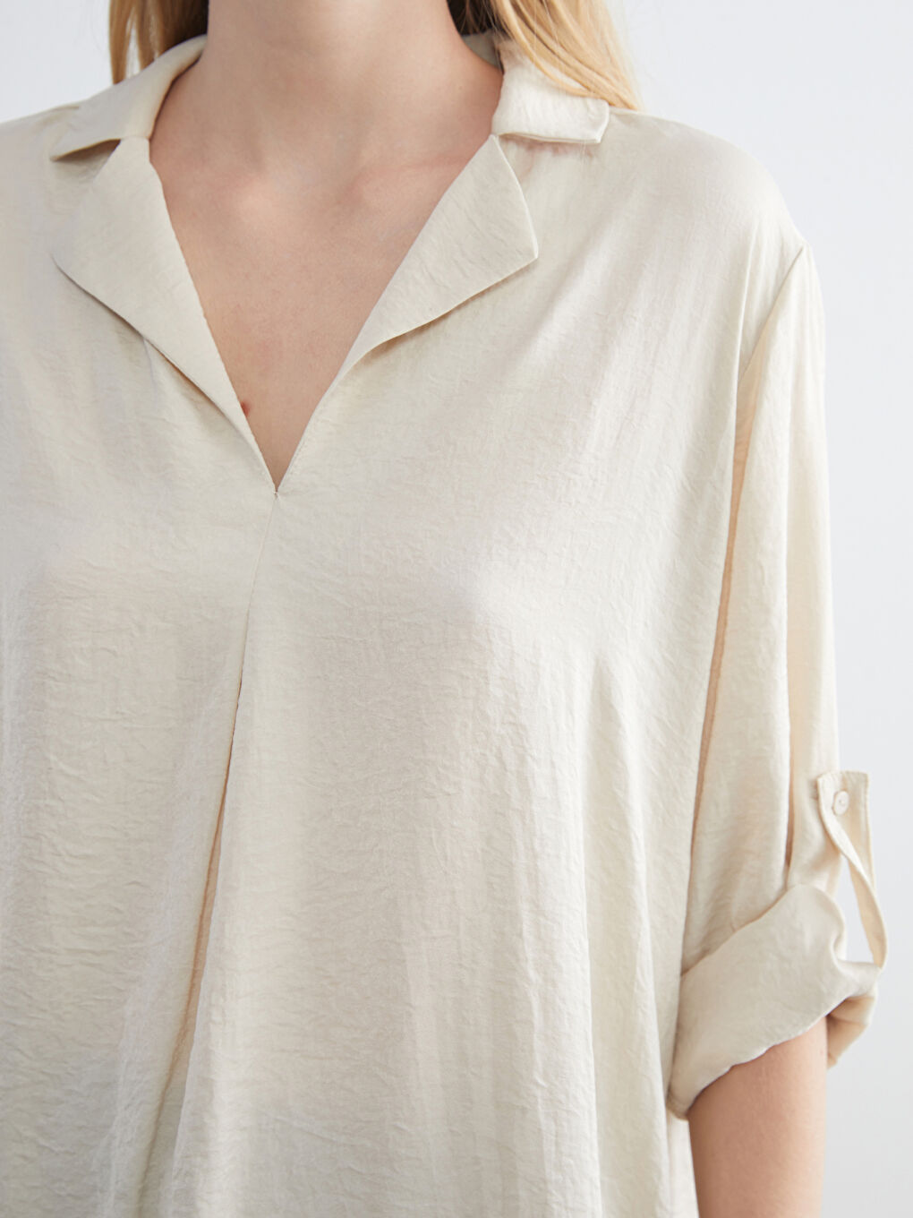 Woman BEIGE Blouse-2