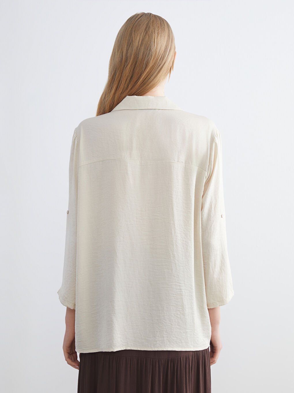 Woman BEIGE Blouse-3