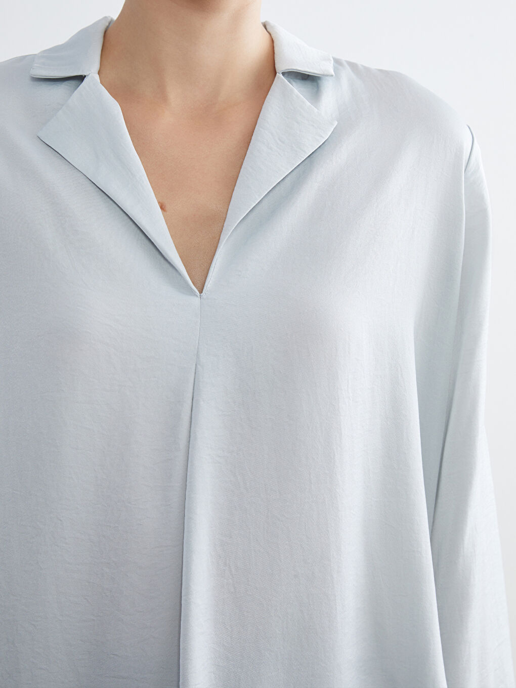 Woman GREY Blouse-2