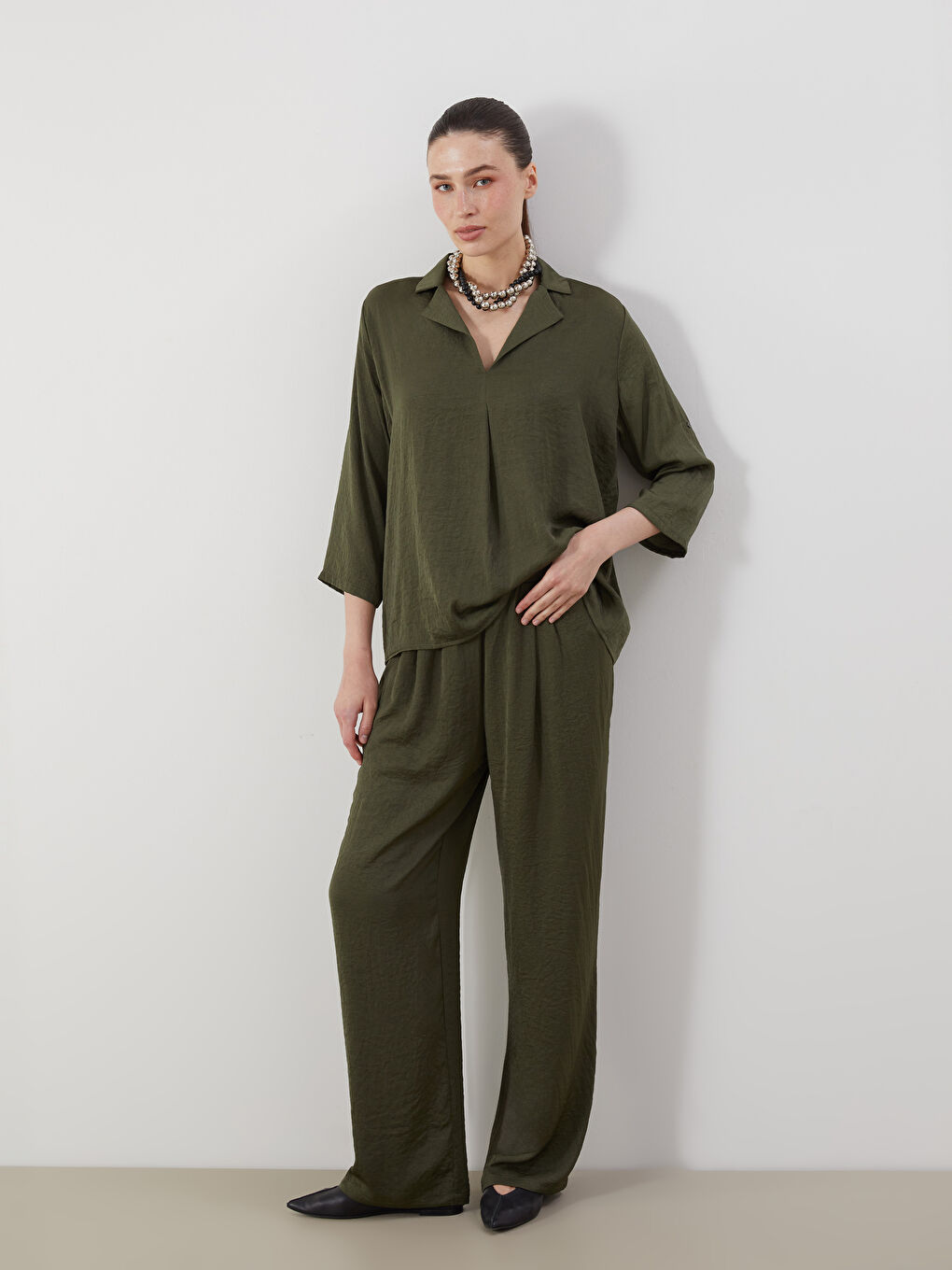 TAMNO ŽUTA Bluza Žena-1