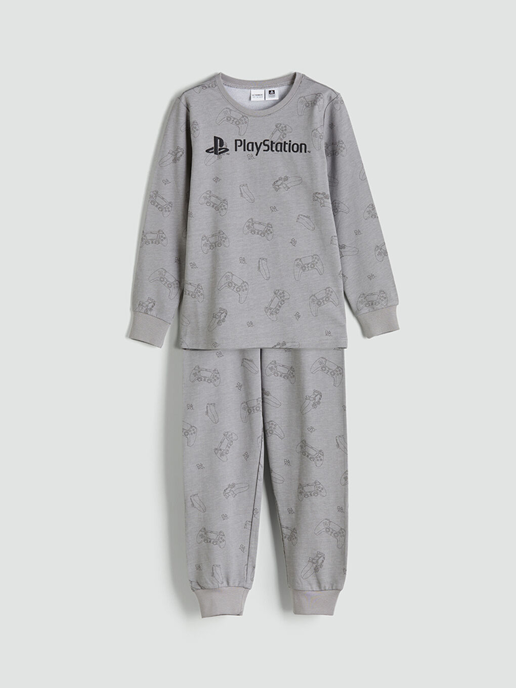 Crew Neck PlayStation Printed Boys' Pyjama Set