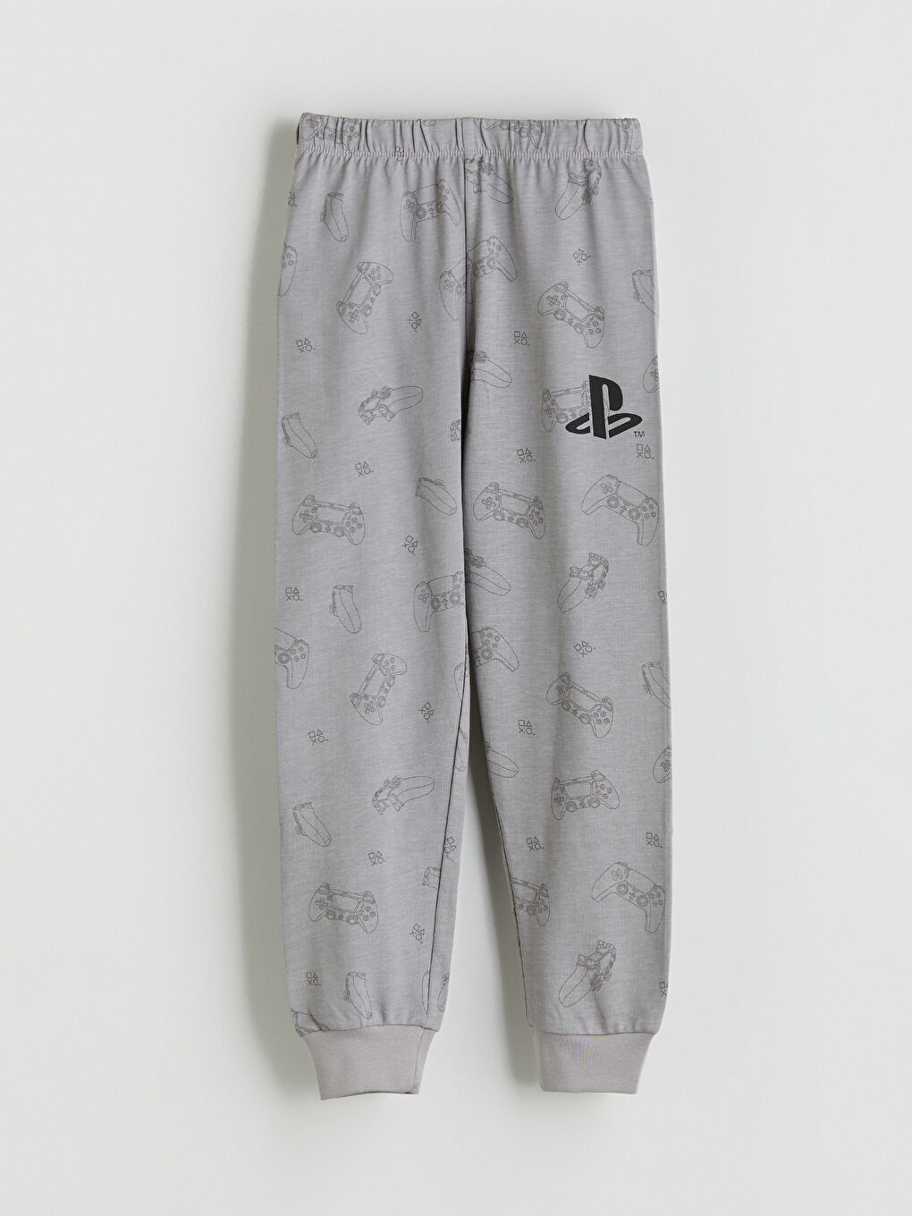 Crew Neck PlayStation Printed Boys' Pyjama Set-4