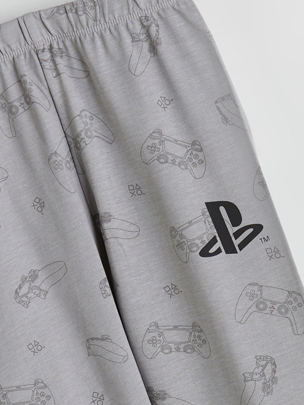 Crew Neck PlayStation Printed Boys' Pyjama Set-5