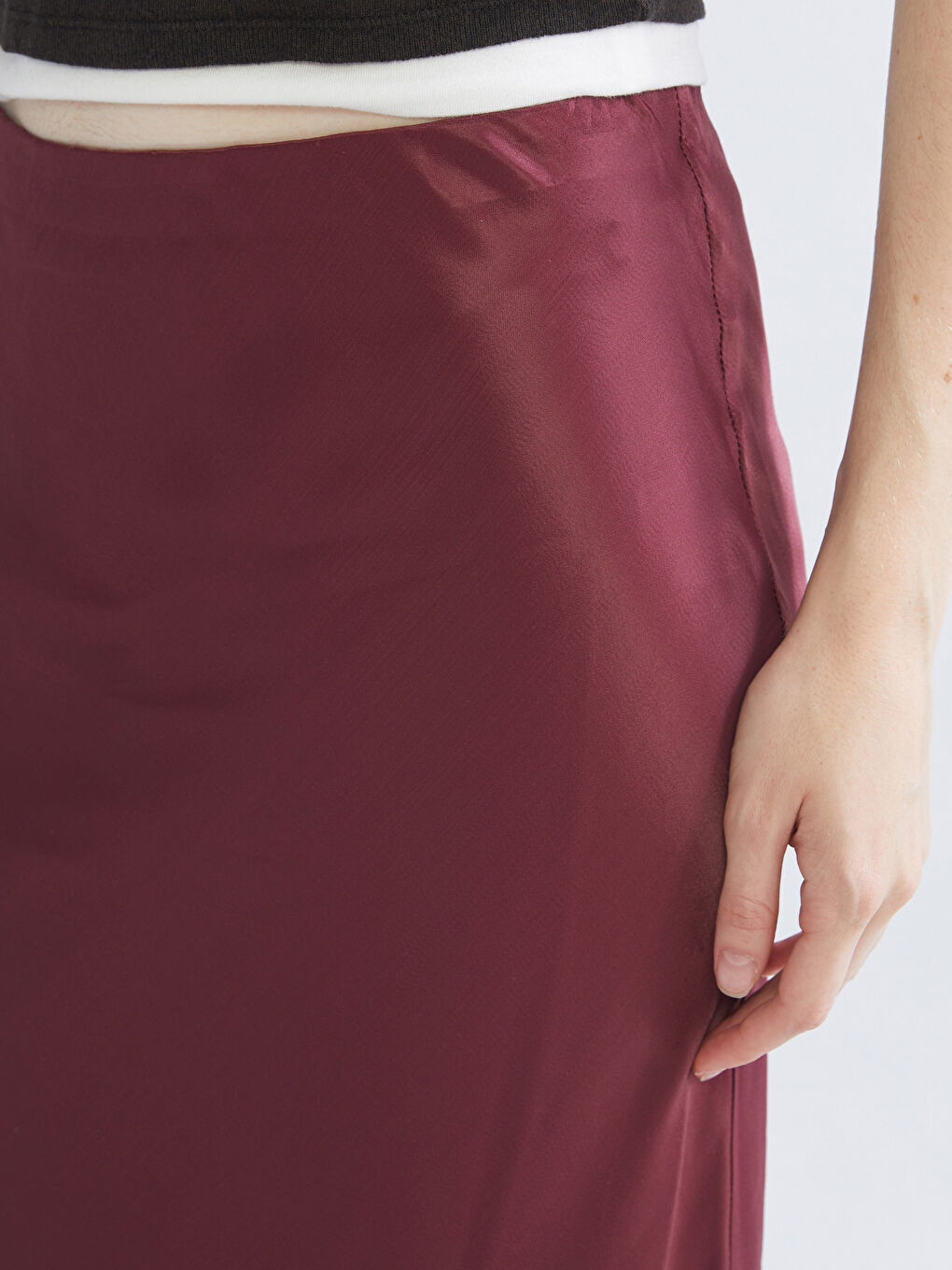 Woman BORDEAUX Skirt-2