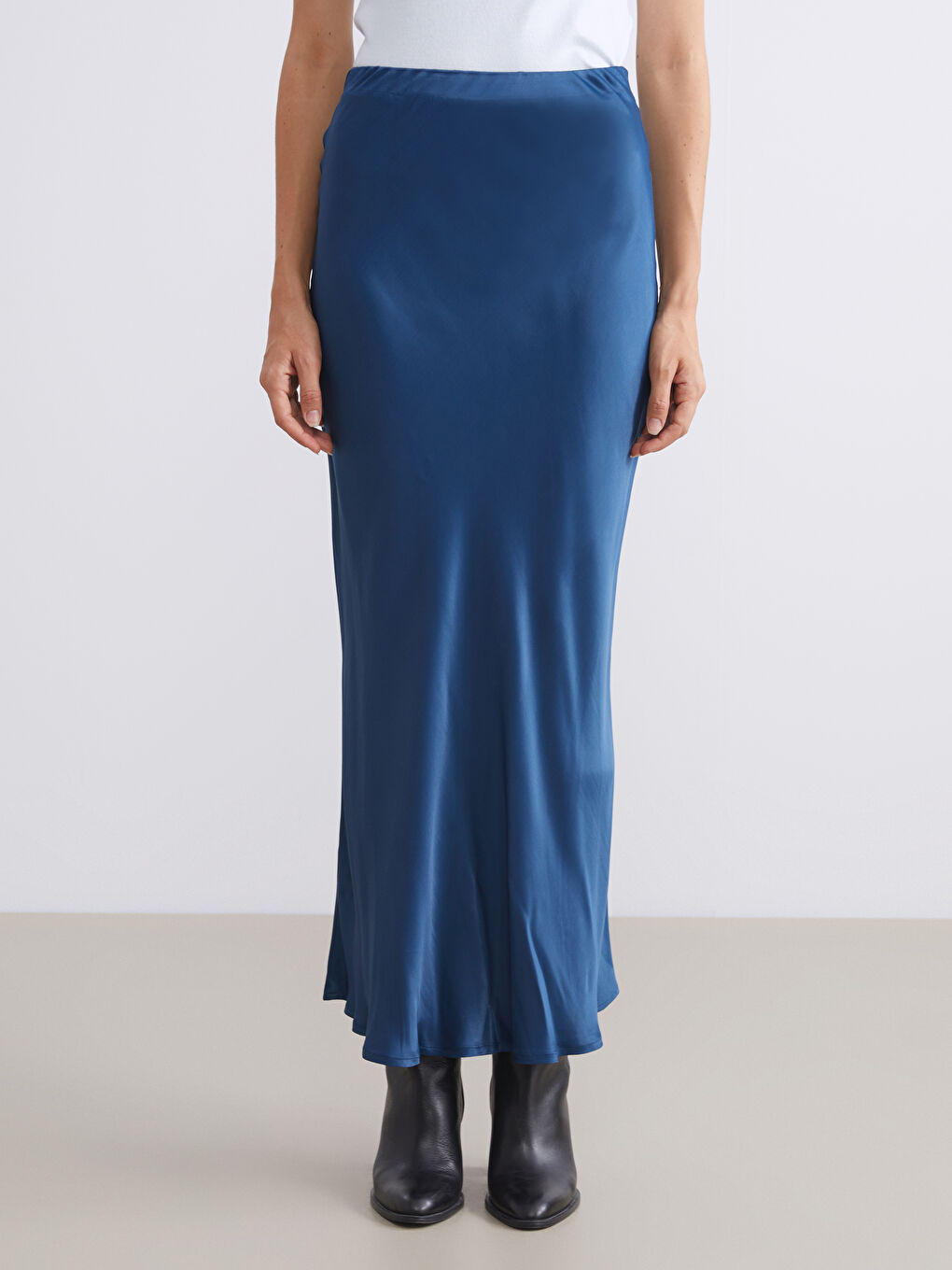 Woman PETROL Skirt-1