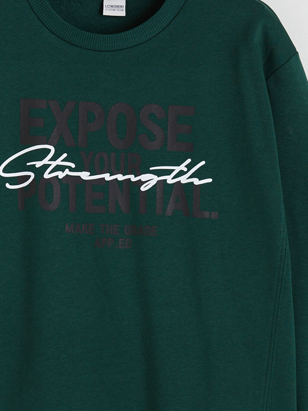 Crew Neck Boys' Sweatshirt-2