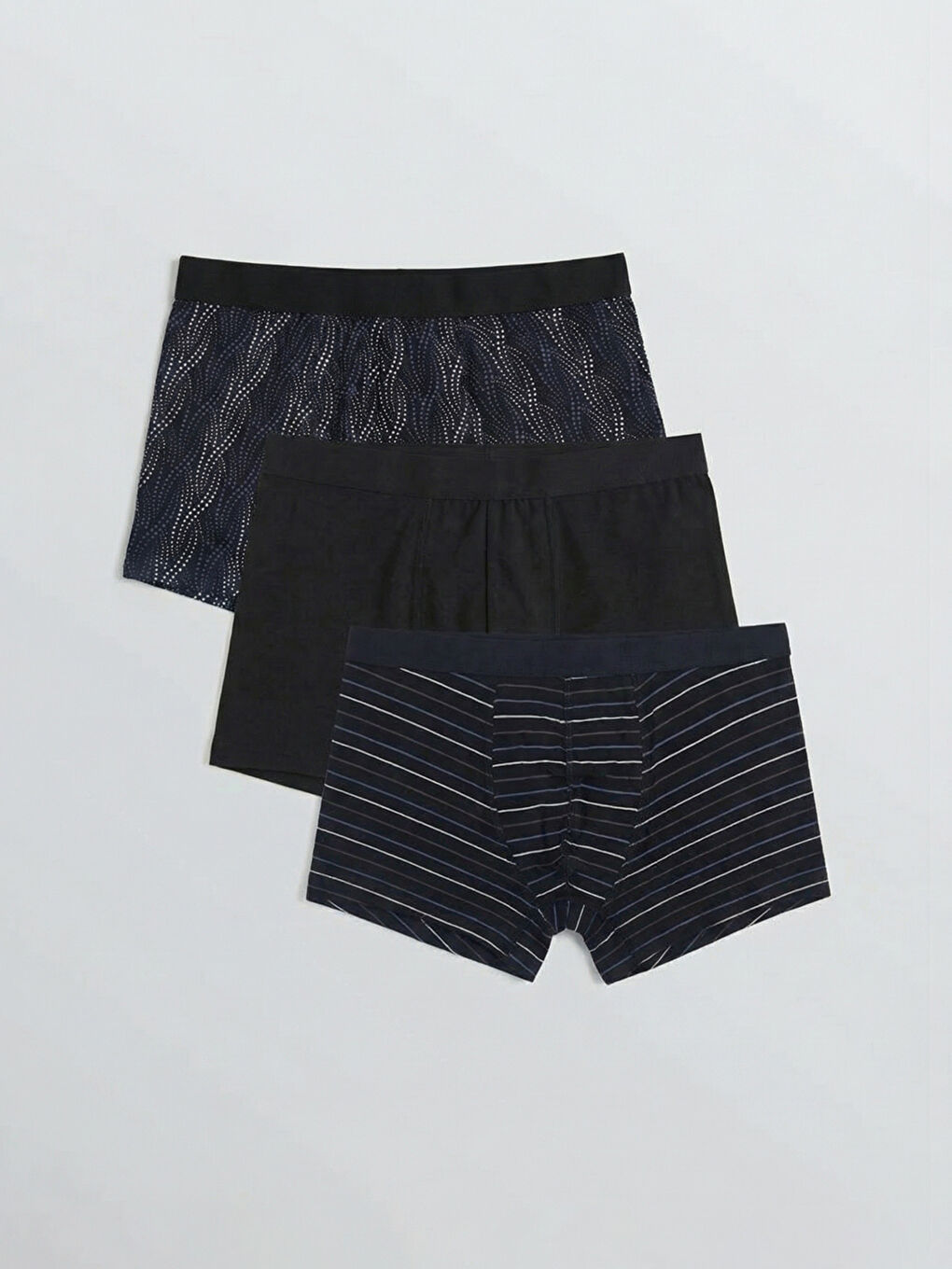 Standart Kalıp Esnek Erkek Boxer 3'lü