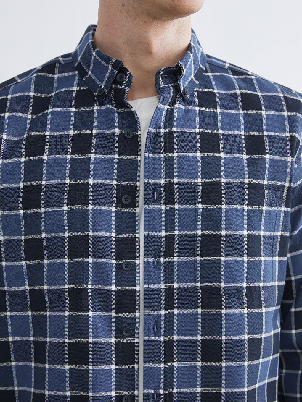 Man INDIGO Shirt-2