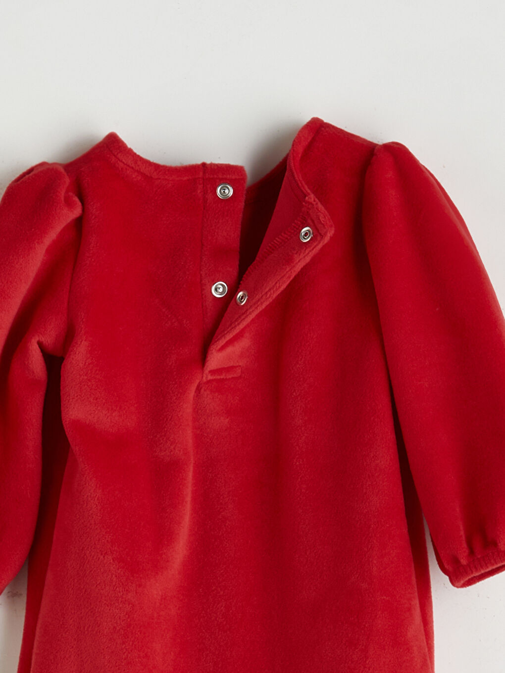 Baby-Mädchen ROT Overall-2