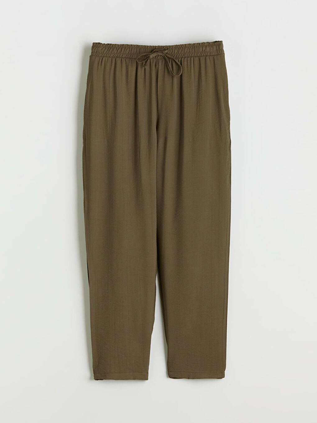 LCWAIKIKI Classic Elasticated Waist Women's Trousers -W5FA81Z8-GPD