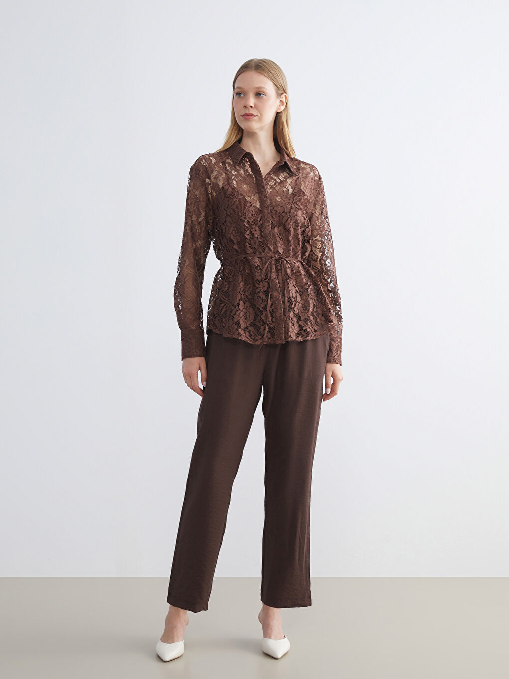 Elasticated Waist Women's Trousers