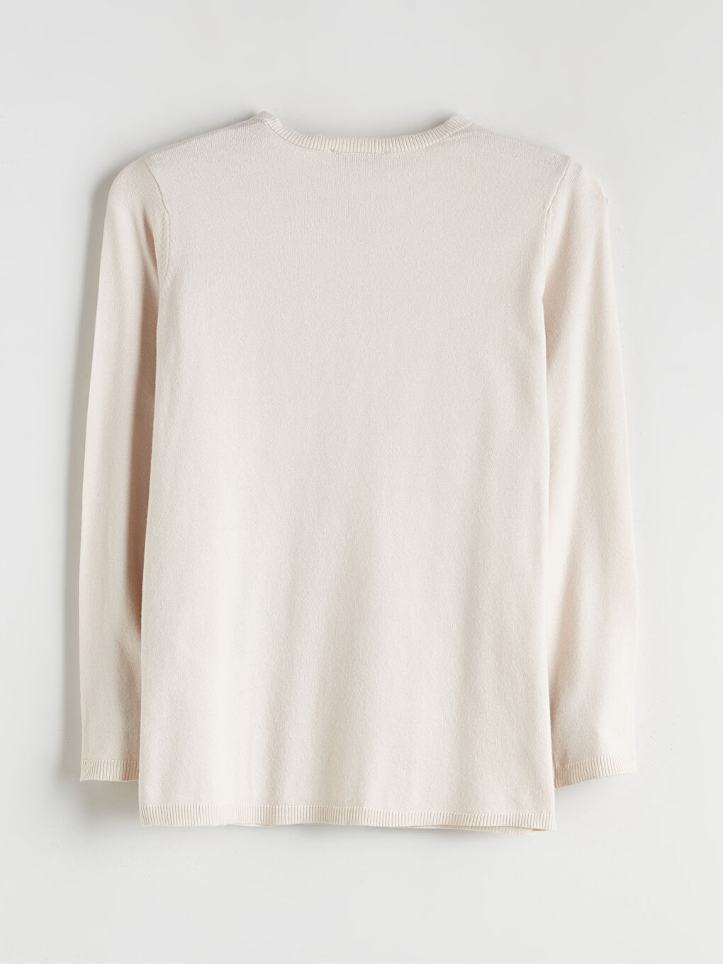 Crew Neck Embroidered Women's Knitwear Sweater-1