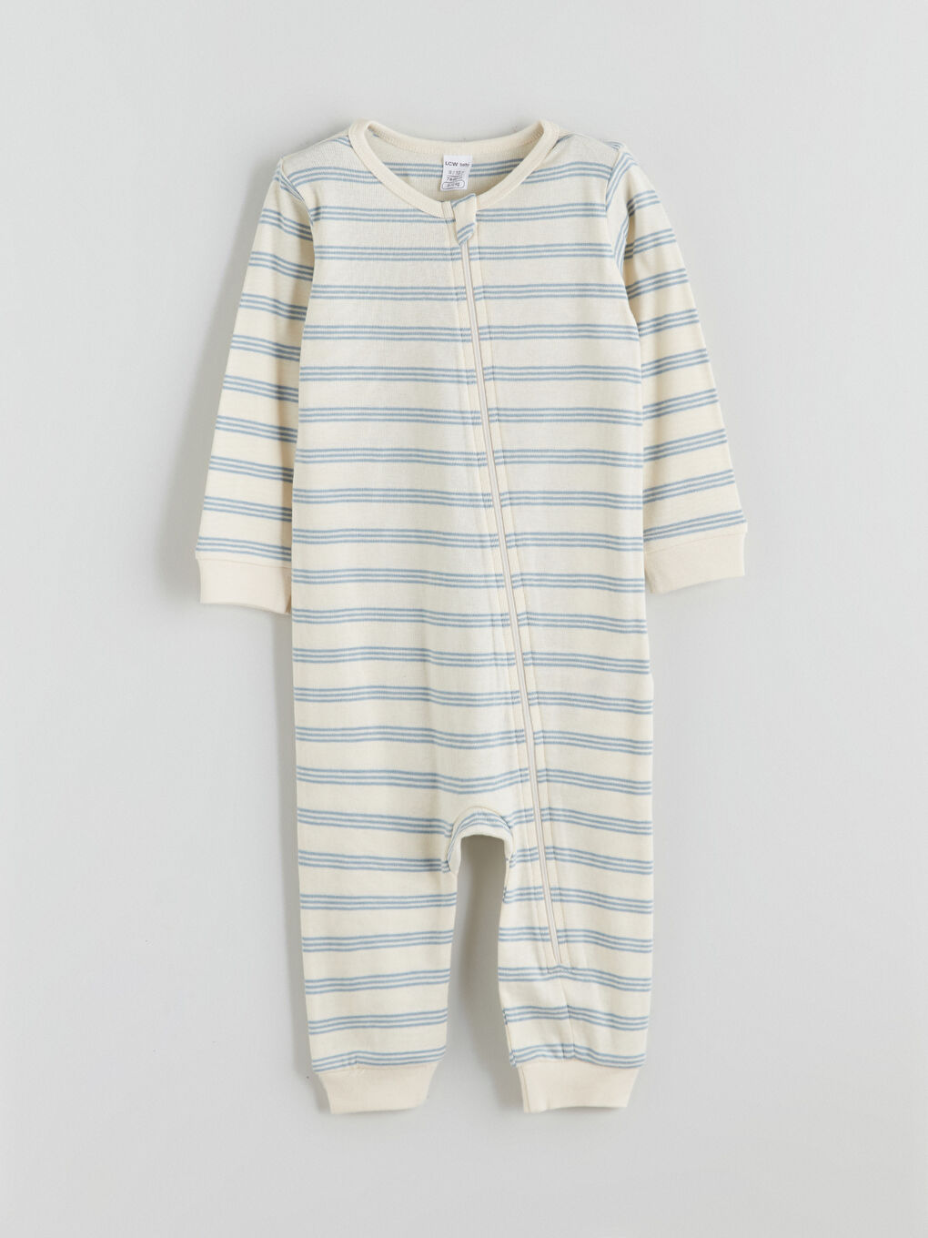 Crew Neck Printed Baby Boys' Jumpsuit 2 Pack-1