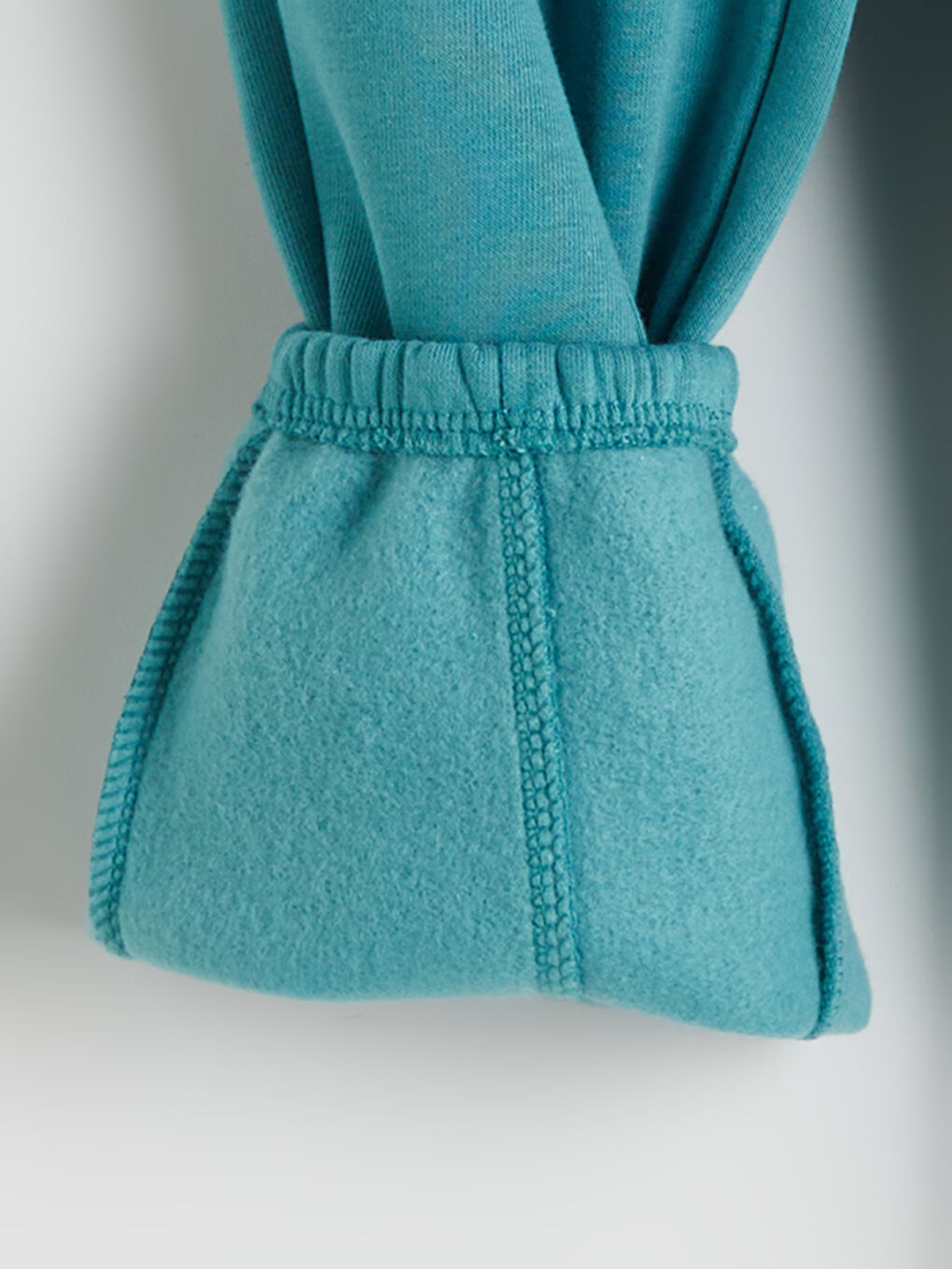 Turkuaz Beli Lastikli Erkek Çocuk Jogger Eşofman Altı-1