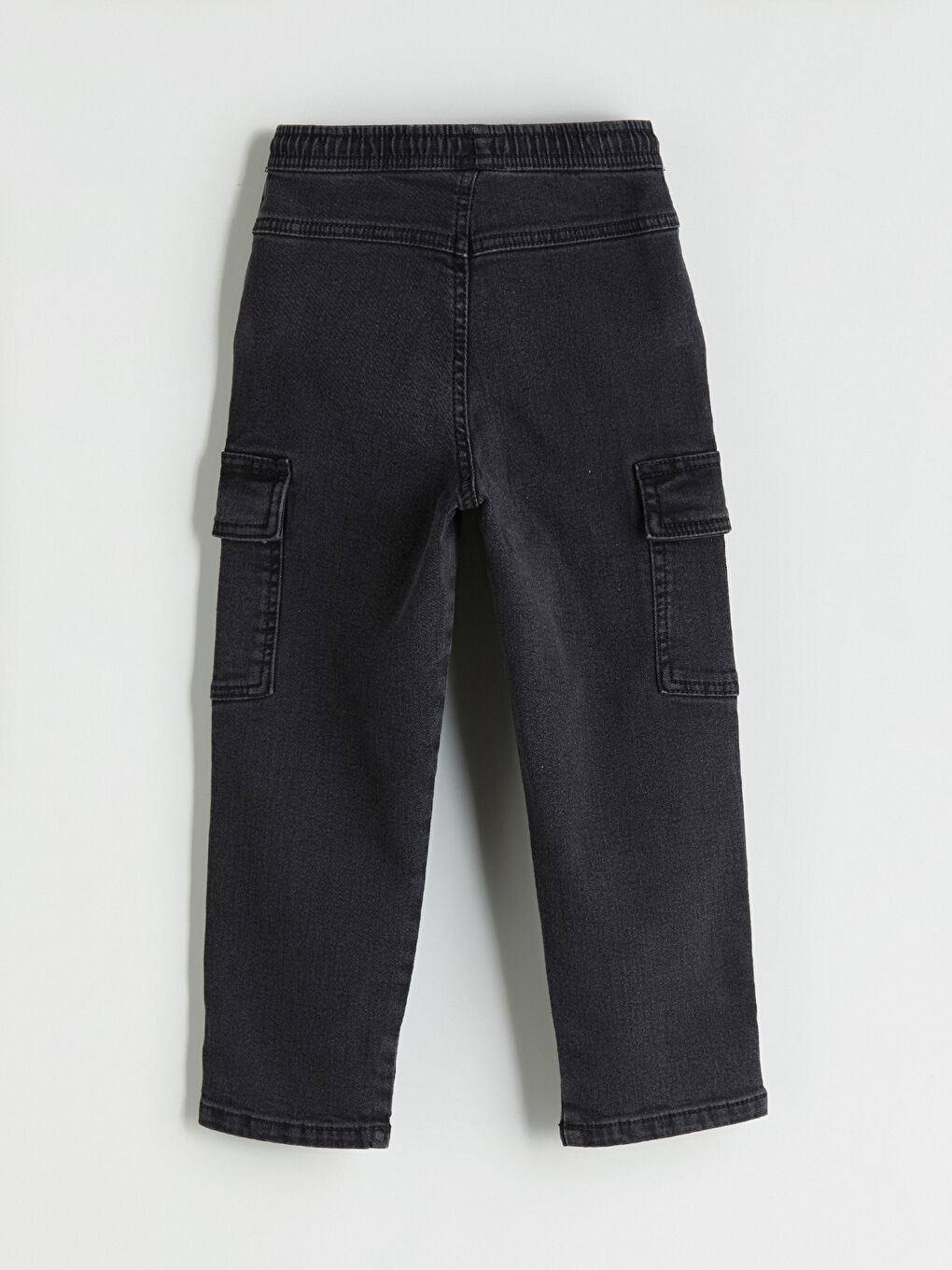 Elasticated Waist Boys' Cargo Jeans-2