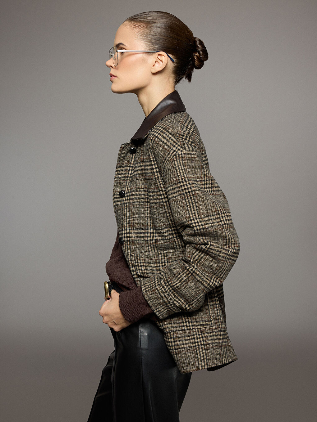 Әйелдер қоңыр Пиджак-2