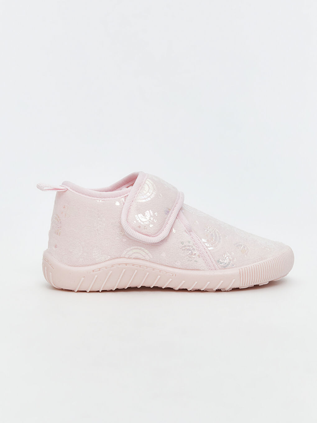 Pembe Cırt Cırtlı Kız Bebek Panduf-1