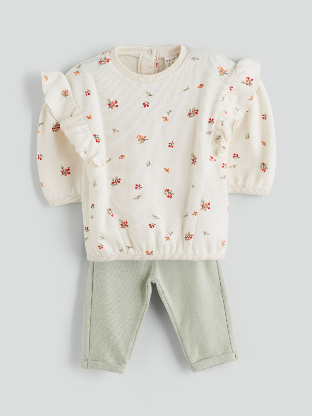 Baby Girl ECRU Set-0