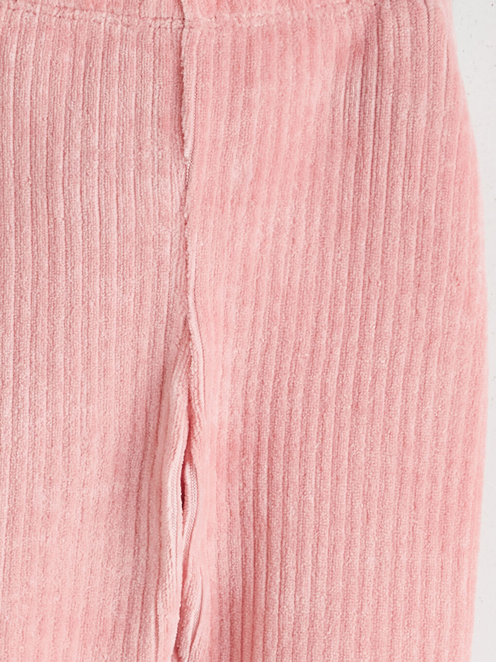 Star Print Baby Girls' Sweatshirt and Leggings-5