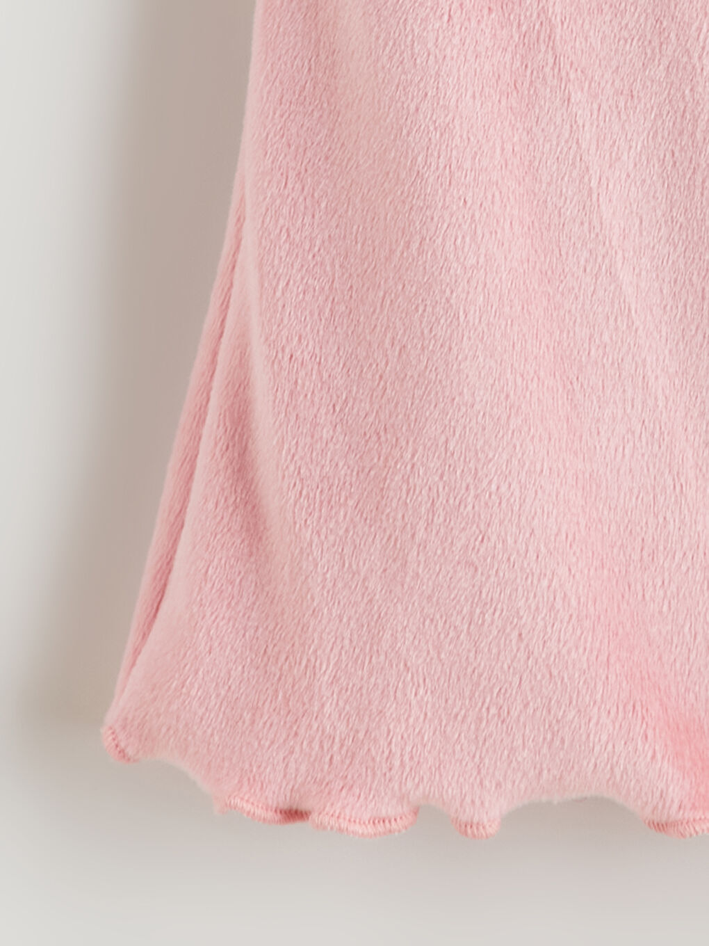 Pembe Beli Lastikli Basic Kız Bebek Tayt Pantolon-2