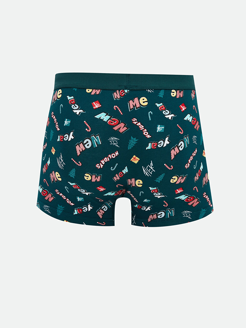 Standardni kroj božićne tematike muške bokserice pakovanje od 3 komada-4