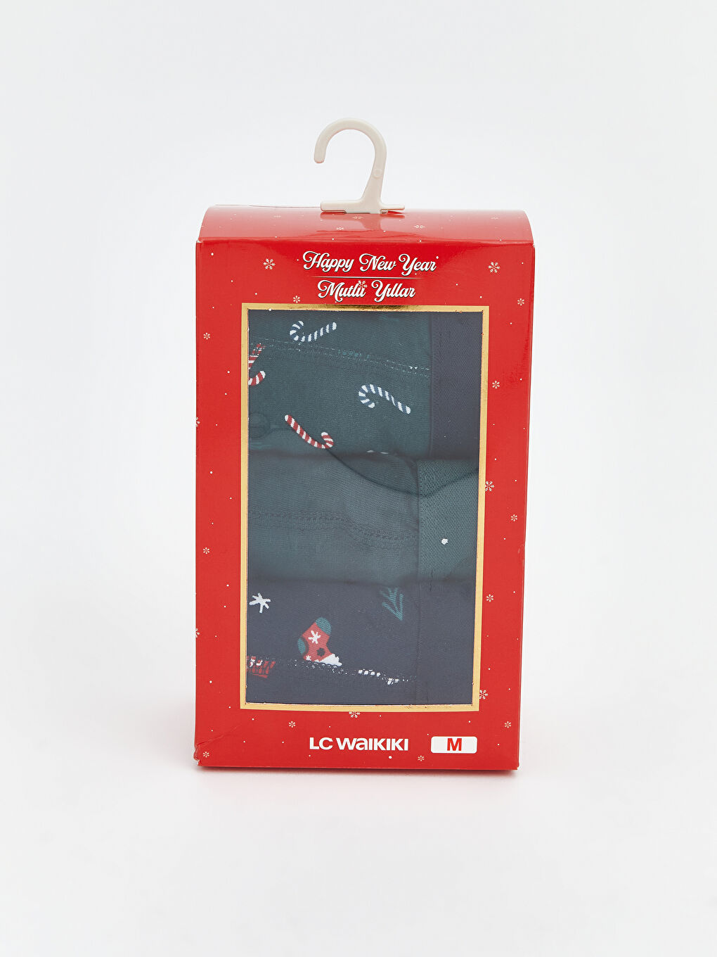 Standard Fit Christmas Themed Men's Boxer 3-Pack-1