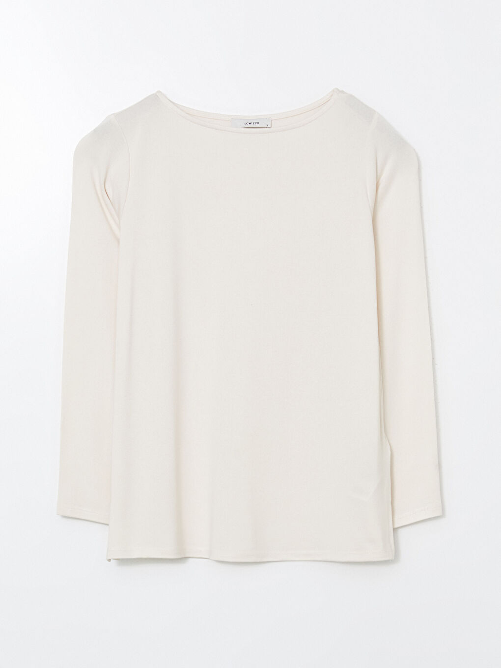 LCW ECO Slash Neck Women's T-Shirt -W5FD09Z8-SGG