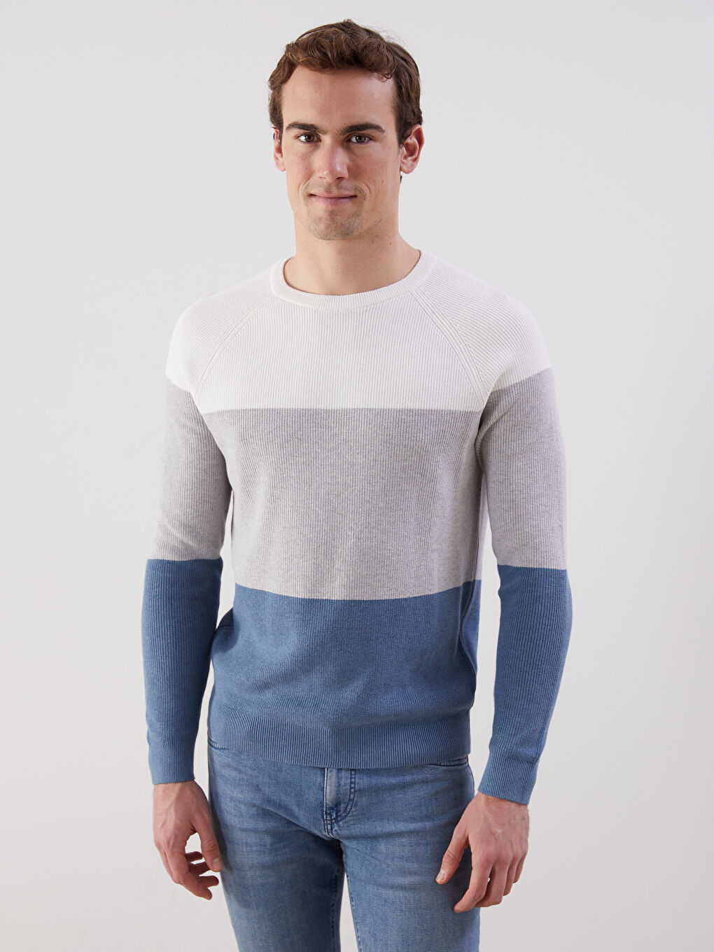 Crew Neck Men's Sweater