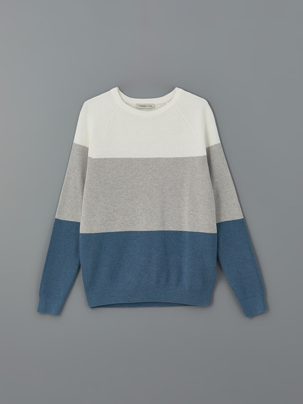 Crew Neck Men's Sweater-4