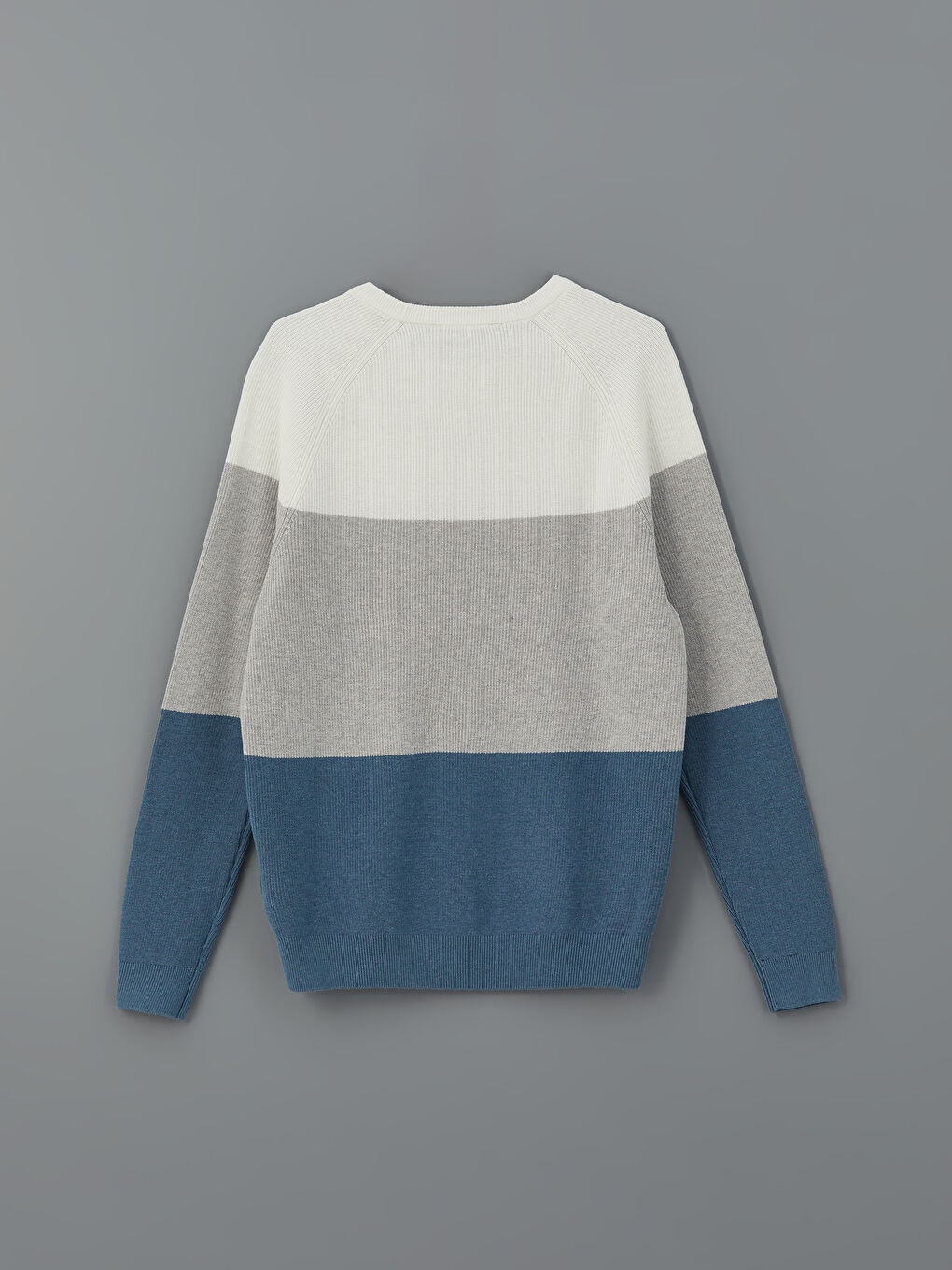 Crew Neck Men's Sweater-5