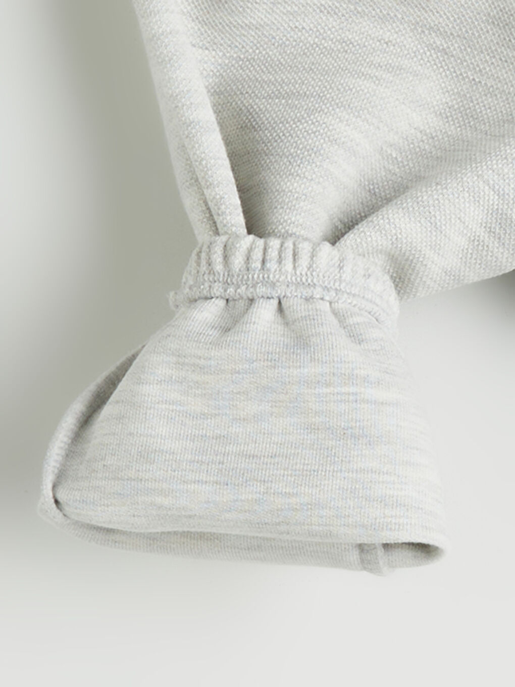 Beyaz Erkek Bebek Eşofman Takımı-6