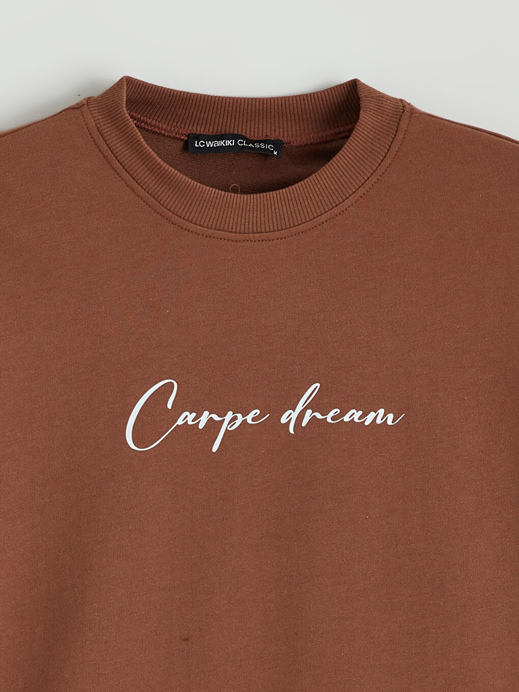 Woman BROWN Sweatshirt Tunic-5