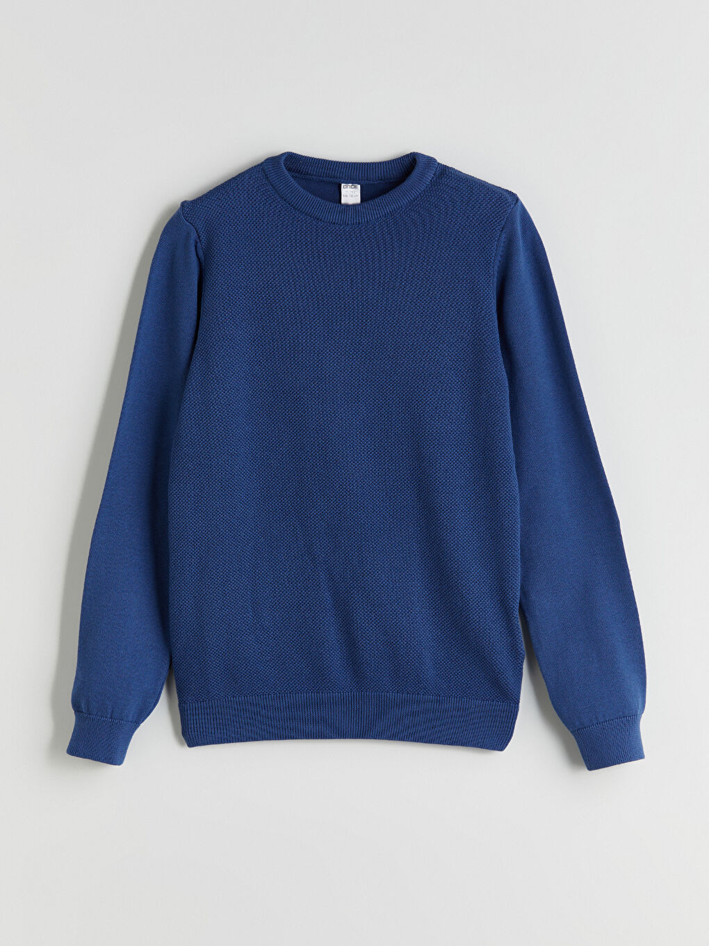 Mavi Bisiklet Yaka Erkek Çocuk Triko Kazak